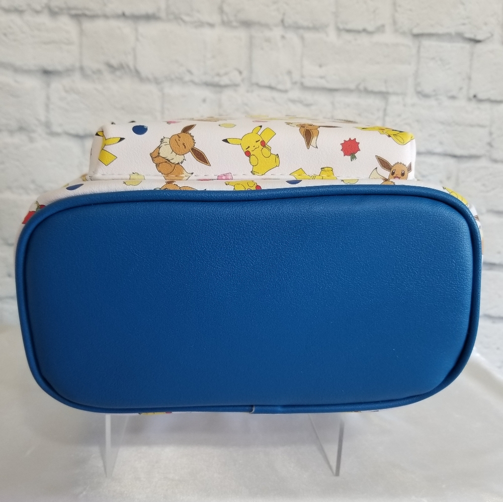 Loungefly Pokemon Eevee Pikachu Berries Mini Backpack Bag New - Picture 13 of 15